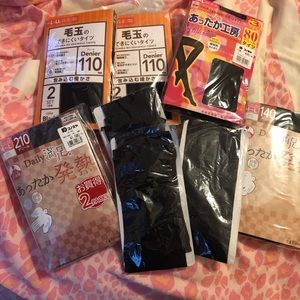 12 pairs of tights (brand new)